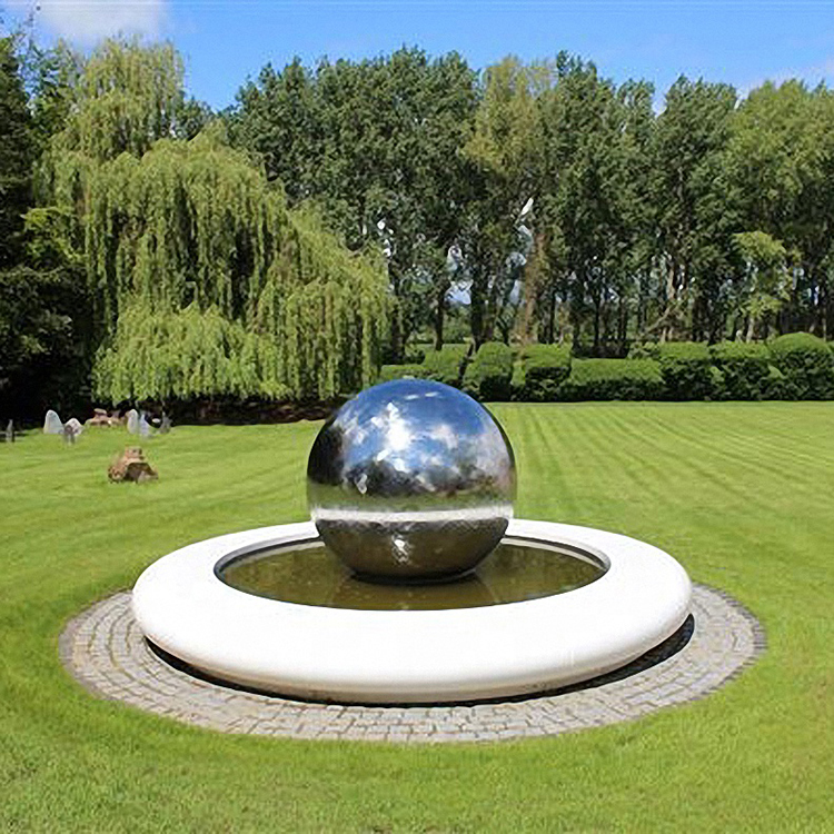 Stainless Steel High Polished Large Ball Sculpture Sphere For Garden Concave Mirror - Stainless Steel Mirror Sphere Garden Ornament Stainless Steel High Polished Large Ball Sculpture Sphere For Garden Concave Mirror - Stainless Steel Mirror Sphere Garden Ornament