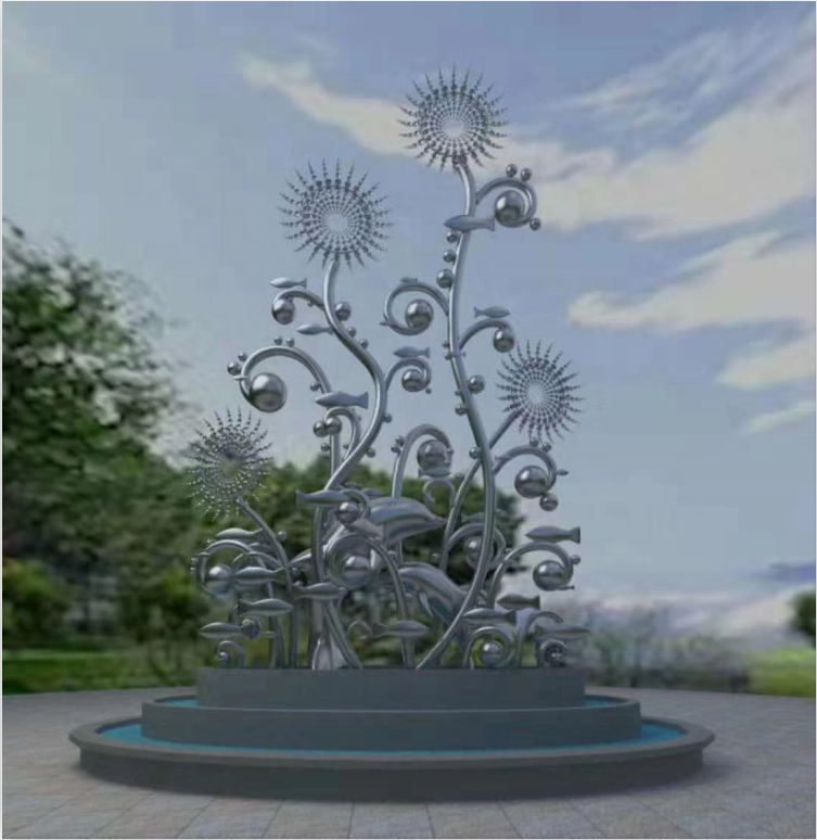Outdoor Decoration Stainless Steel Wind Sculpture Kinetic Wind Sculpture Stainless Steel Kinetic Wind Sculpture