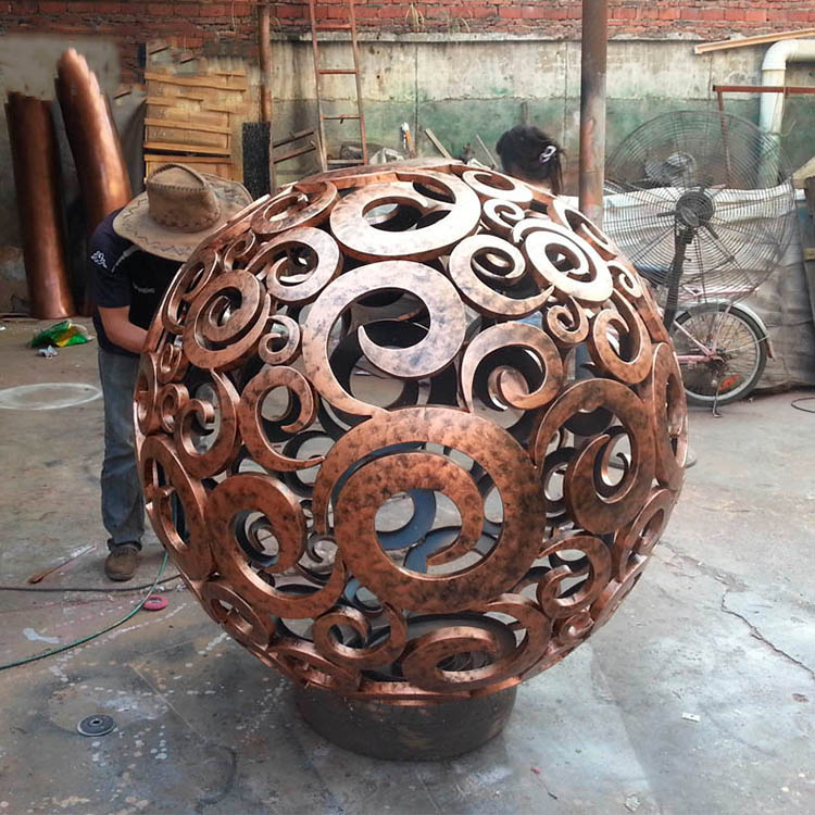 Famous Garden Metal Sculpture Modern Outdoor Garden Metal Sculpture Modern Outdoor, Outdoor Iron Art